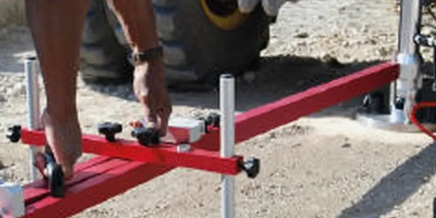 Illustrative image of Plate load test (PLT) in Chandler